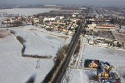 Z lotu ptaka - zima 2013, foto nr 5, UG Belsk Duży