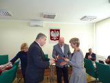 Ceremonia wręczenia Medali Pamiątkowych sołtysom sołectw gminy Belsk Duży, foto nr 11, Emilia Tomasiak