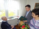 Stefan Rutka w dniu 100 urodzin, foto nr 2, Emilia Tomasiak